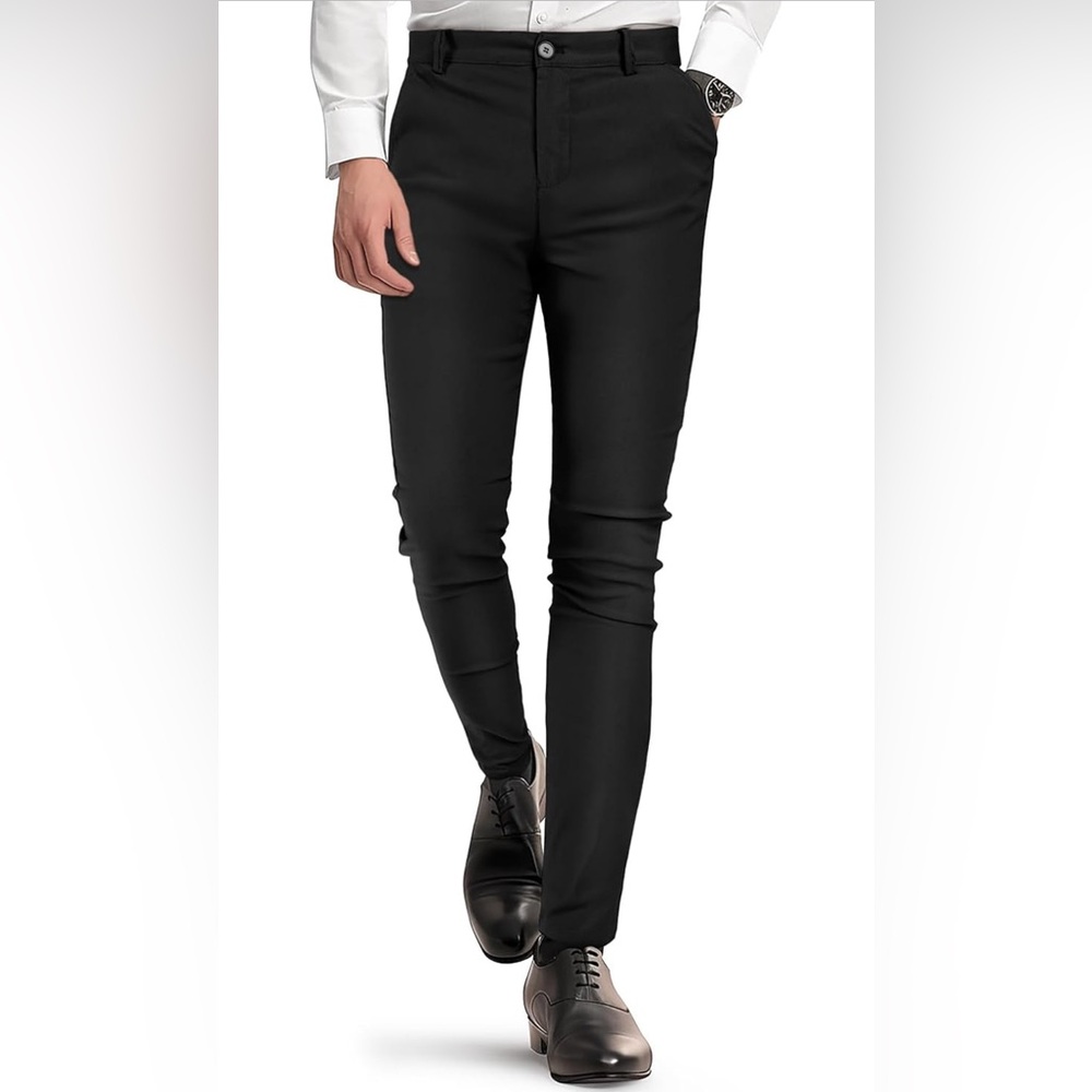Men's Black Chino Pants